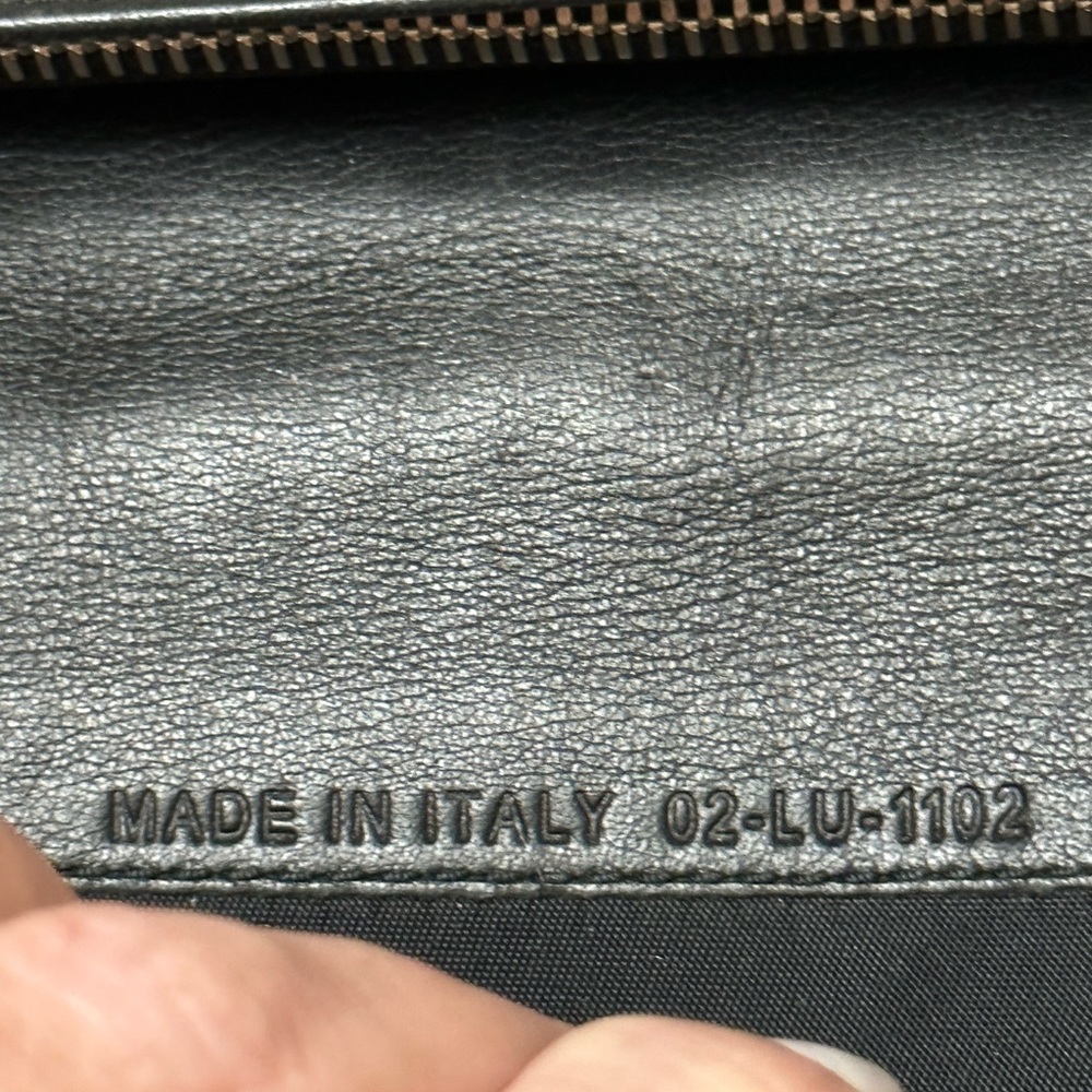 Christian Dior Black Patent Leather Long Wallet w/ snap. - Picture 7 of 7